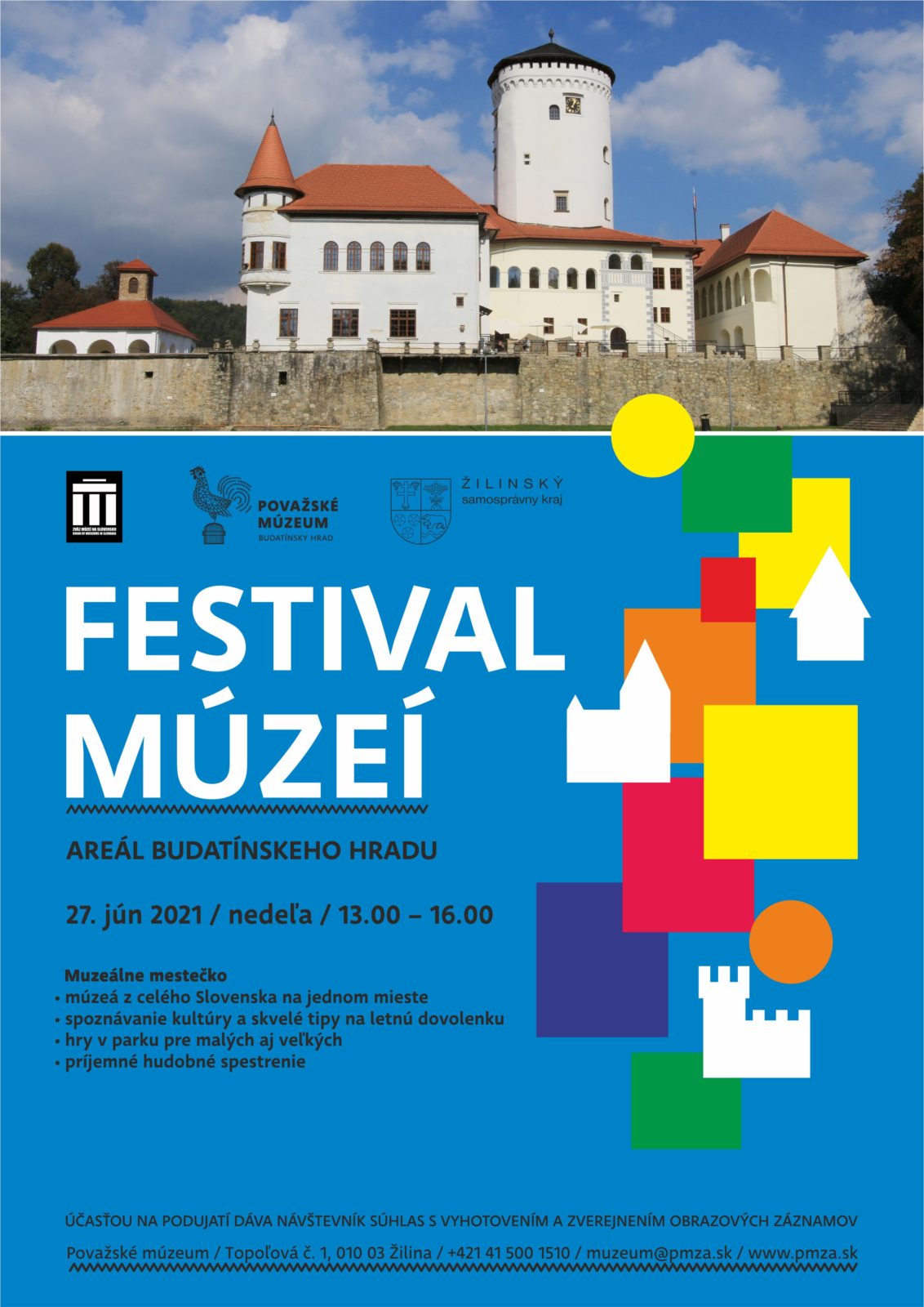 plagát Festival múzeí